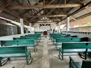 Select members of Team Achieve visit Enclaro Baptist Church in Negros Occidental, Philippines